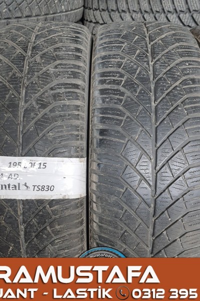 195 60 R 15 CONTINENTAL TS830 88T * 2009 * 4 ADET * CKL3599