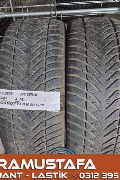225 55 R 16 GOODYEAR EGP 95H * 2004 * 4 ADET * CKL3609