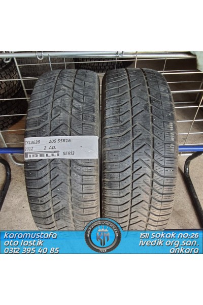 205 55 R 16 PIRELLI SERI3 91T * 2012 * 2 ADET * CKL3628