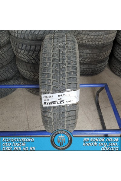 195 65 R 15 PIRELLI CIVILI 91Q * 2002 * 1 ADET * CKL3665