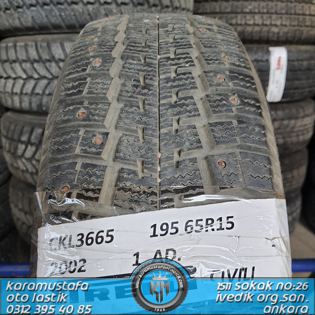 195 65 R 15 PIRELLI CIVILI 91Q * 2002 * 1 ADET * CKL3665