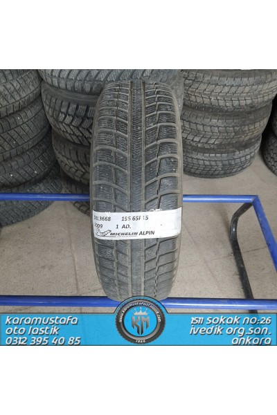 195 65 R 15 MICHELIN ALPIN 91T * 2009 * 1 ADET * CKL3668