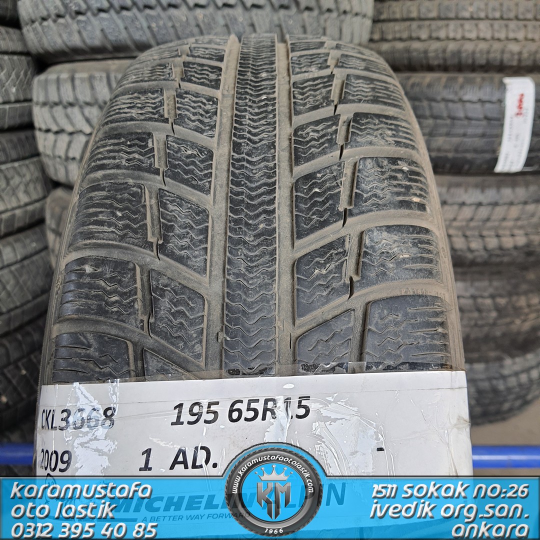 195 65 R 15 MICHELIN ALPIN 91T * 2009 * 1 ADET * CKL3668