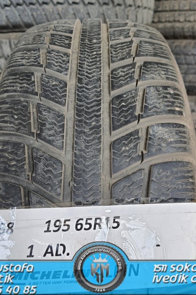 195 65 R 15 MICHELIN ALPIN 91T * 2009 * 1 ADET * CKL3668