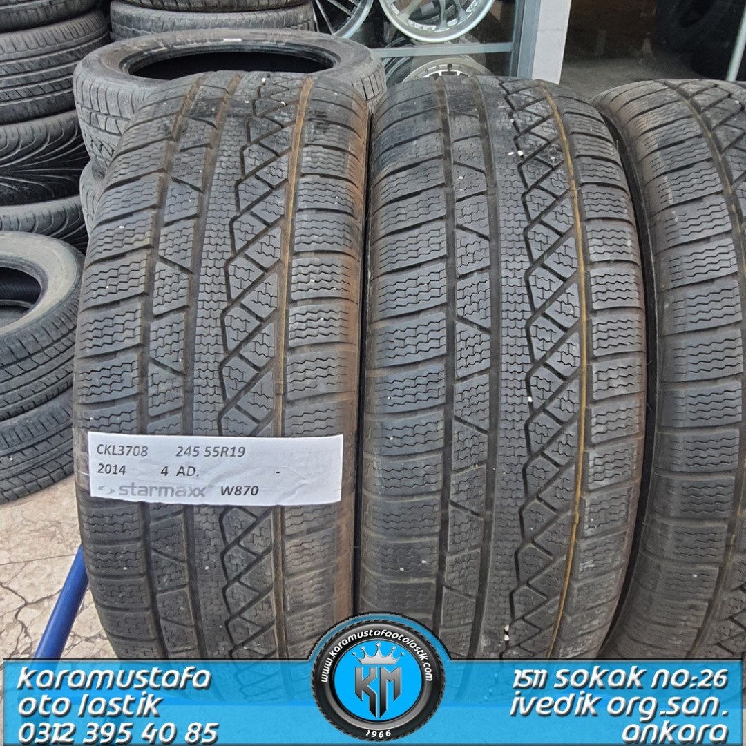 245 55 R 19 STARMAXX W870 * 2016 * 4 ADET * CKL3708