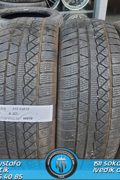 245 55 R 19 STARMAXX W870 * 2016 * 4 ADET * CKL3708