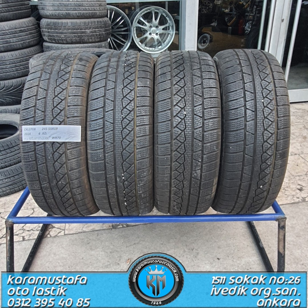 245 55 R 19 STARMAXX W870 * 2016 * 4 ADET * CKL3708