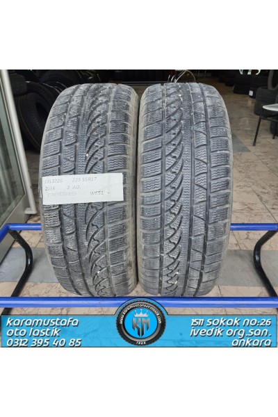 225 55 R 17 PETLAS W651 97H * 2014 * 2 ADET * CKL3726