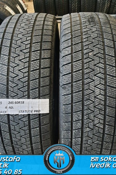 245 60 R 18 GRIPMAXX STATUDE PRO * 2014 * 4 ADET * CKL3775
