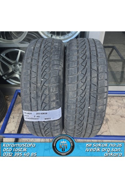 205 60 R 16 PETLAS W651 92H * 2013 * 2 ADET * CKL3824
