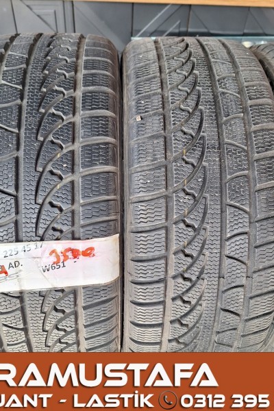 225 45 R 17 PETLAS W651 94V * 2016 * 4 ADET * CKL3839