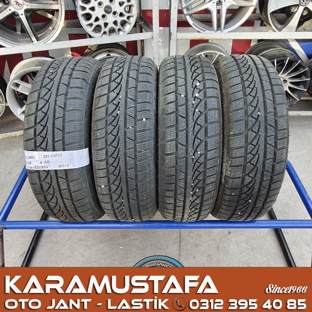 185 65 R 15 PETLAS W651 88T * 2018 * 4 ADET * CKL3863