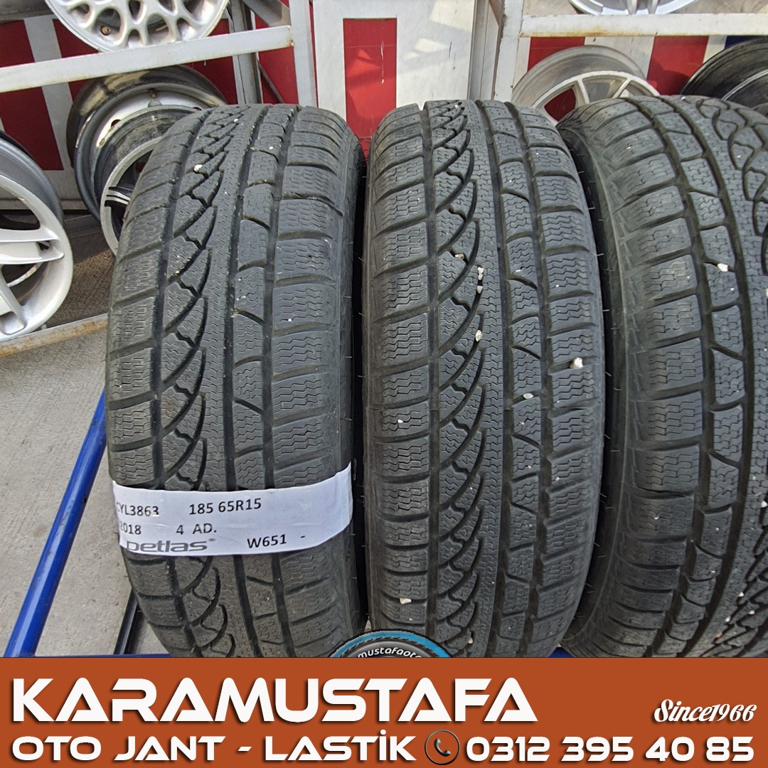185 65 R 15 PETLAS W651 88T * 2018 * 4 ADET * CKL3863