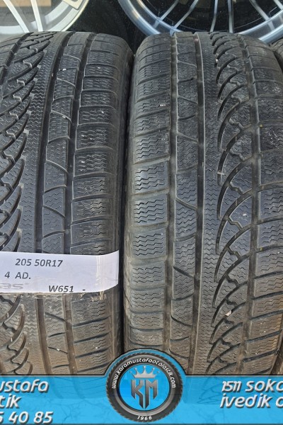 205 50 R 17 PETLAS W651 93V * 2015 * 4 ADET * CKL3879
