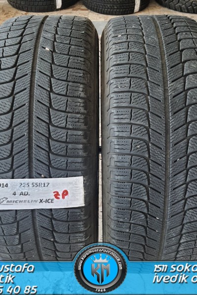 225 55 R 17 MICHELIN X-ICE ZP 97H* 2015 * 4 ADET * CKL3914