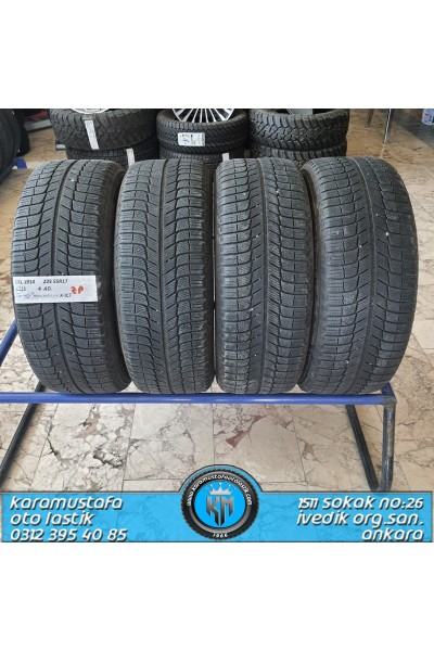225 55 R 17 MICHELIN X-ICE ZP 97H* 2015 * 4 ADET * CKL3914