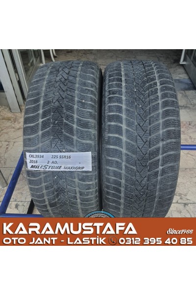 225 55 R 16 MILESTONE MAXXGRIP 95H * 2018 * 2 ADET * CKL3934