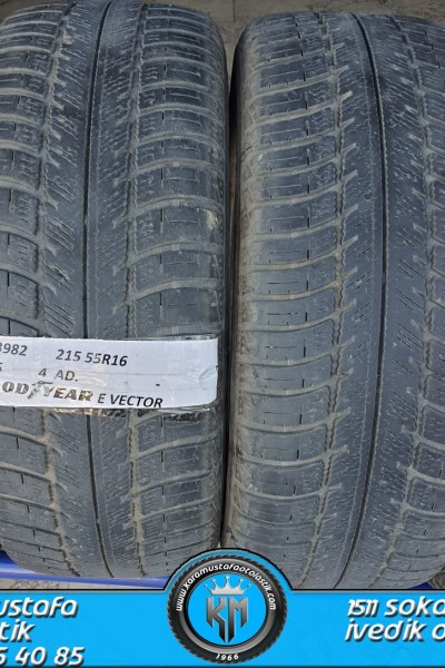 215 55 R 16 GOODYEAR EAGLE VECTOR 93V * 2015 * 4 ADET * CKL3982