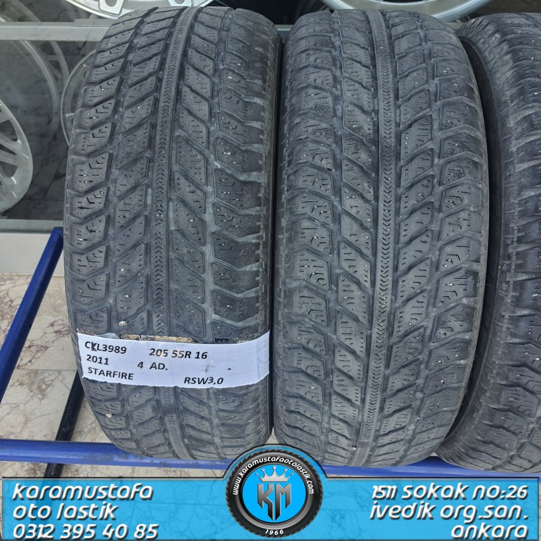 205 55 R 16 STARFIRE RSW3 * 2011 * 4 ADET * CKL3989