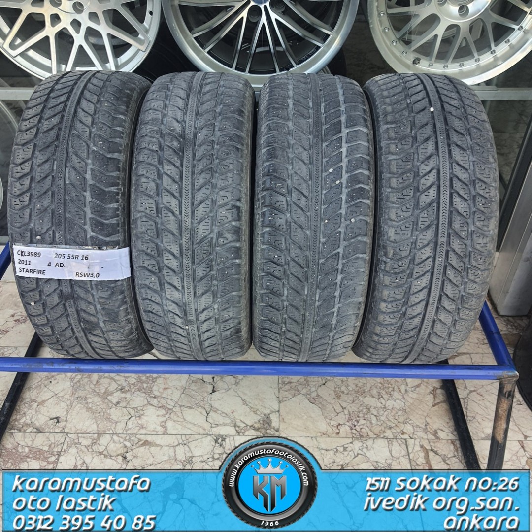 205 55 R 16 STARFIRE RSW3 * 2011 * 4 ADET * CKL3989