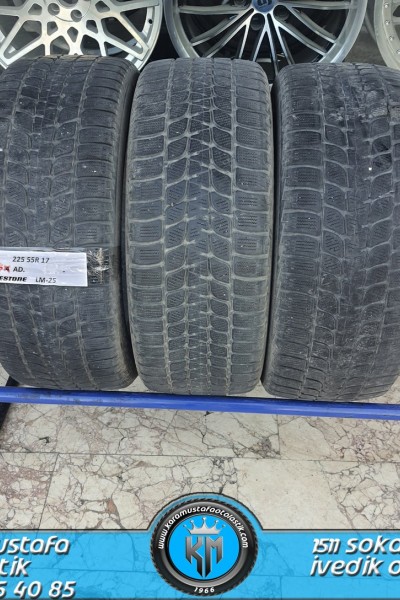255 55 R 17 BRIDGESTONE LM25 * 2010 * 2 ADET * CKL3999