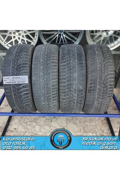 205 60 R 16 HANKOOK W320 92H * 2017 * 4 ADET * CKL4002
