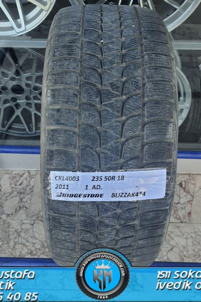 235 50 R 18 BRIDGESTONE LM * 2011 * 1 ADET * CKL4003