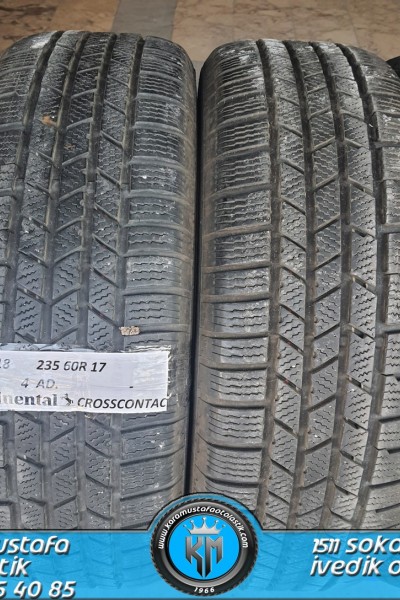 235 60 R 17 CONTINENTAL CROSSCONTAC 102H * 2015 * 4 ADET * CKL4018
