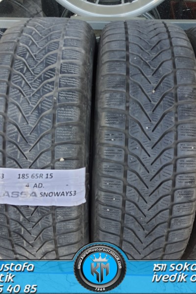185 65 R 15 LASSA SNOWAYS3 88T 2018 * 2018 * 4 ADET * CKL4063