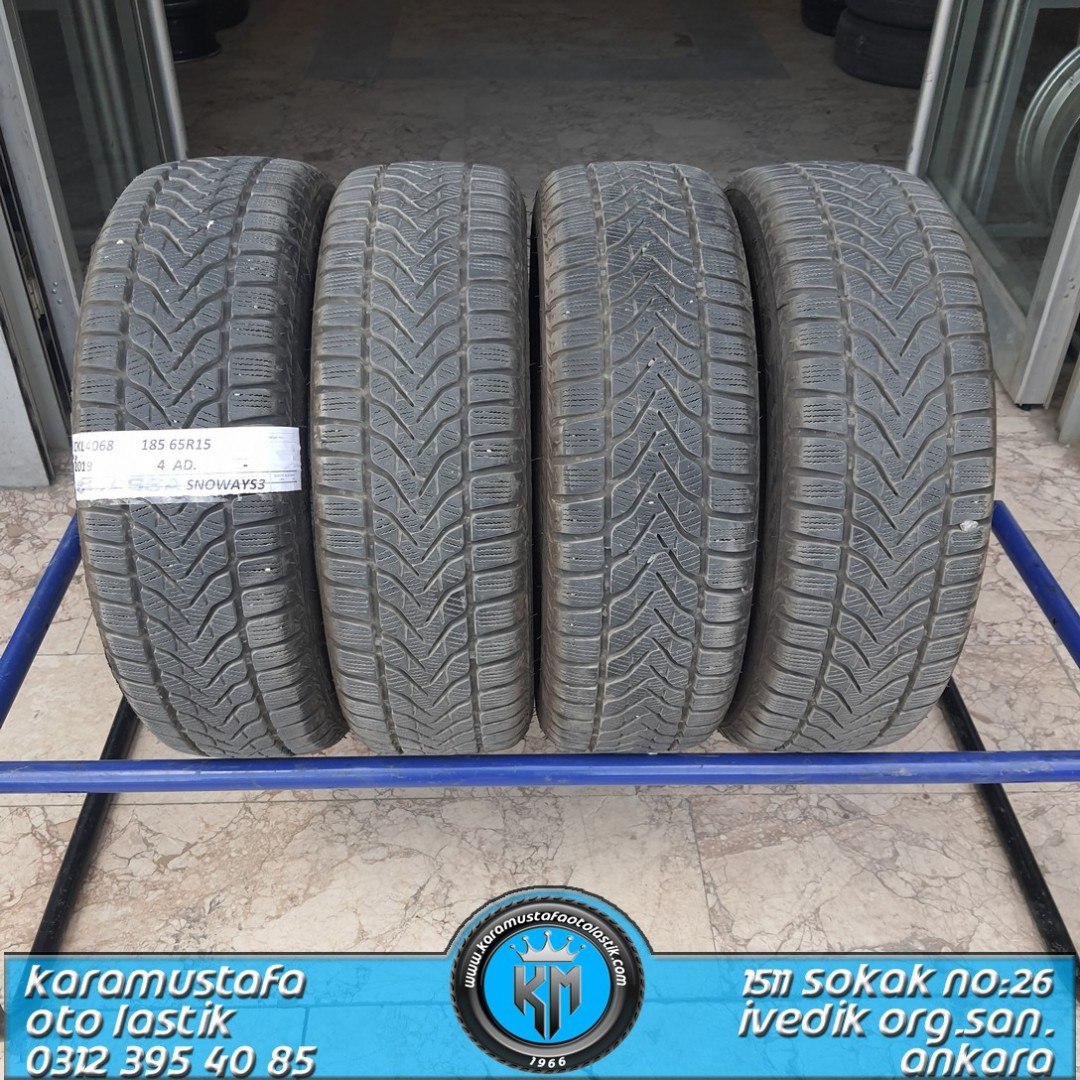 185 65 R 15 LASSA SNOWAYS3 92T * 2019 * 4 ADET * CKL4068
