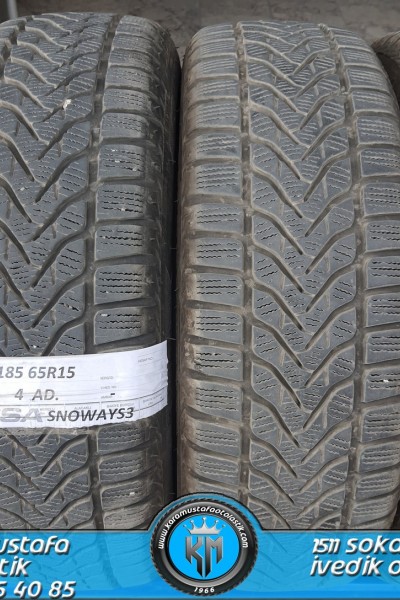 185 65 R 15 LASSA SNOWAYS3 92T * 2019 * 4 ADET * CKL4068