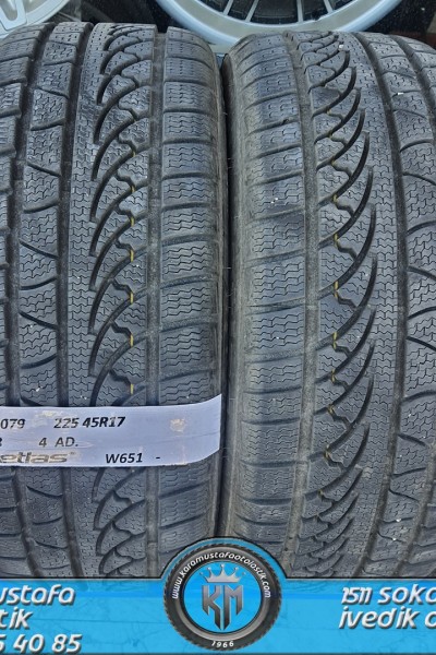 225 45 R 17 PETLAS W651 94V * 2018 * 4 ADET * CKL4079
