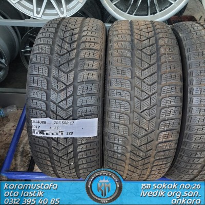 205 50 R 17 PİRELLİ SZ3 93V * 2017 * 4 ADET * CKL4088