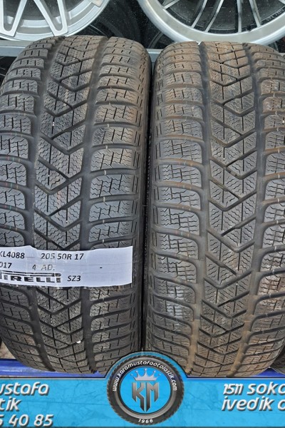 205 50 R 17 PİRELLİ SZ3 93V * 2017 * 4 ADET * CKL4088