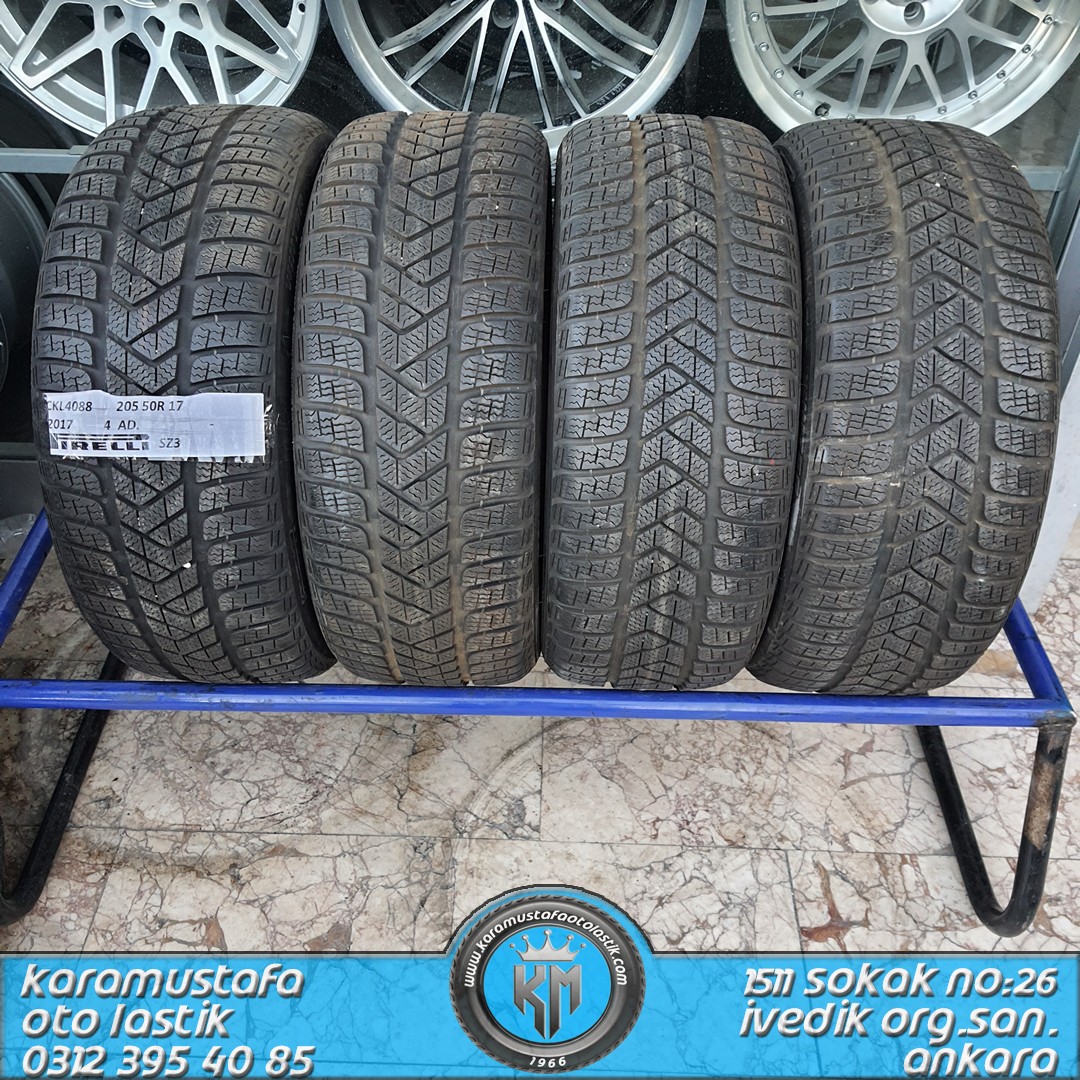 205 50 R 17 PİRELLİ SZ3 93V * 2017 * 4 ADET * CKL4088