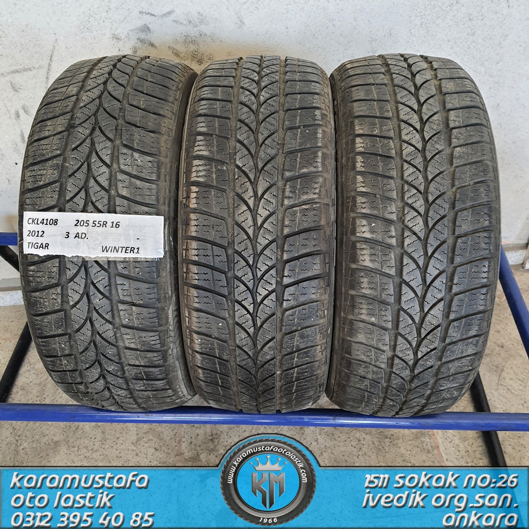 205 55 R 16 TIGAR WINTER1 94H * 2012 * 4 ADET * CKL4108