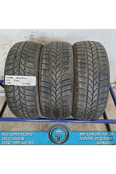 205 55 R 16 TIGAR WINTER1 94H * 2012 * 4 ADET * CKL4108
