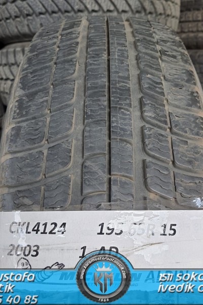 195 65 R 15 MICHELIN ALPIN 91T * 2003 * 1 ADET * CKL4124