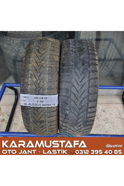185 65 R 15 LASSA SNOWAYS3 88T * 2011 * 2 ADET * CKL4151