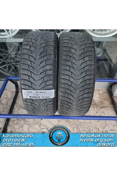 205 50 R 17 KUMHO ICE WI31 93T * 2018 * 2 ADET * CKL4172