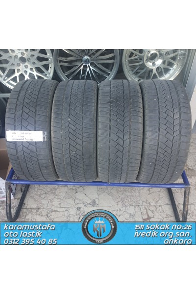 245 45 R 18 CONTINENTAL TS830 RFT 100V * 2016 * 4 ADET * CKL4178