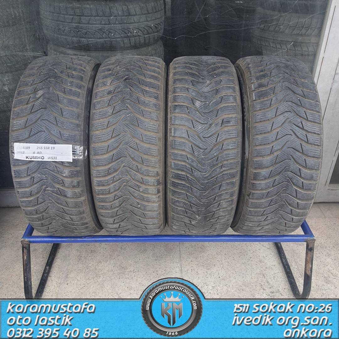 255 55 R 19 KUMHO WS31 111T * 2017 * 4 ADET * CKL4189