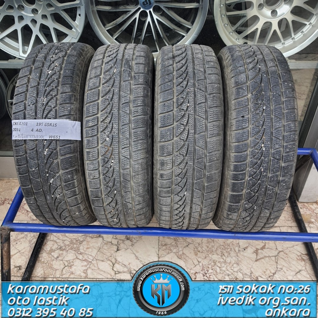 195 65 R 15 STARMAXX W850 91H * 2011 * 4 ADET * CKL4201