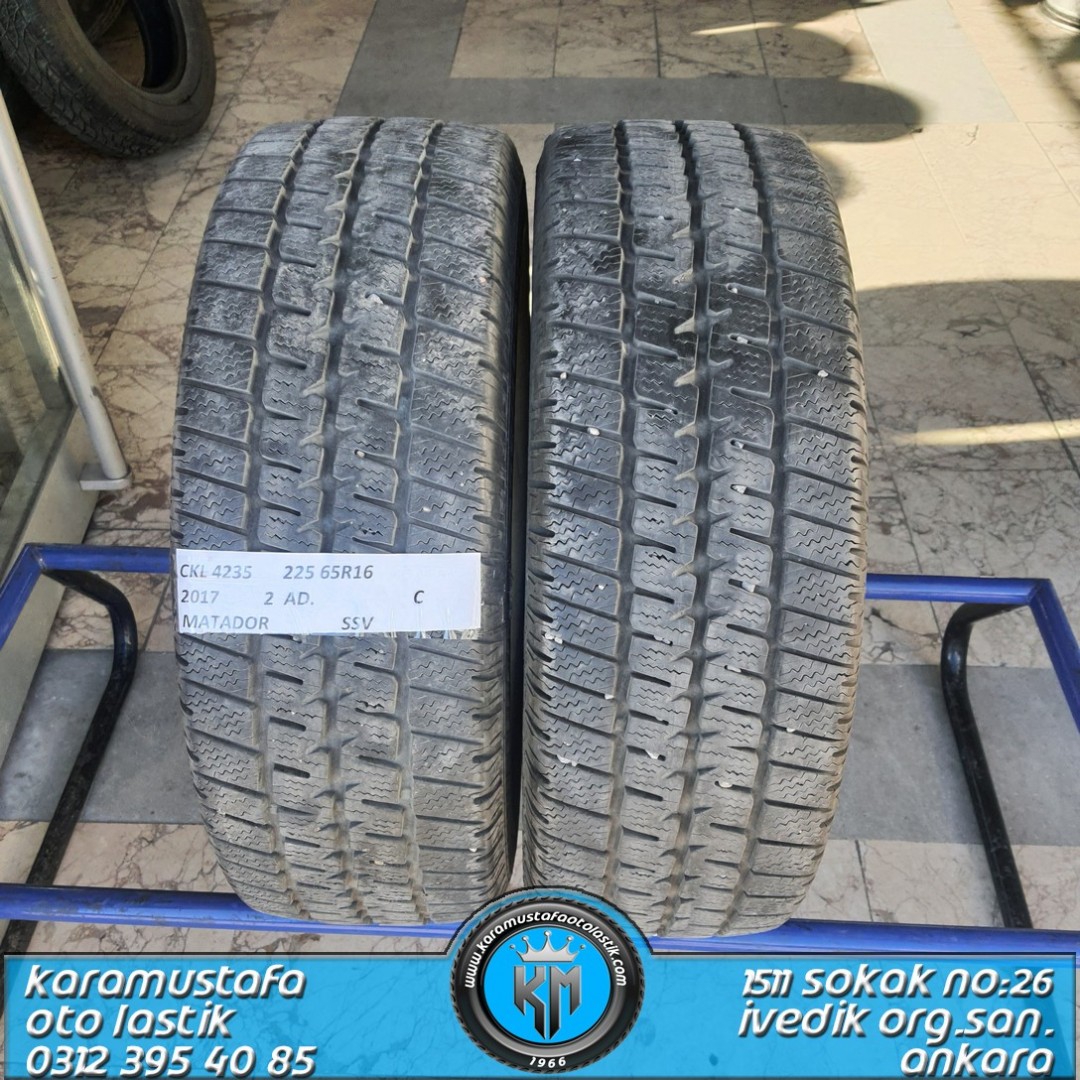 225 65 R 16 MATADOR SSV 112R * 2017 * 1 ADET * CKL4235