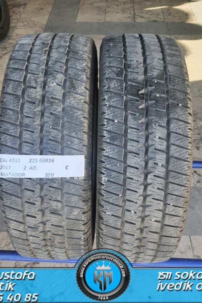 225 65 R 16 MATADOR SSV 112R * 2017 * 1 ADET * CKL4235