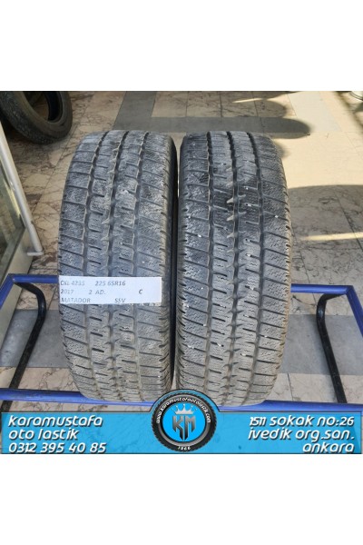 225 65 R 16 MATADOR SSV 112R * 2017 * 1 ADET * CKL4235