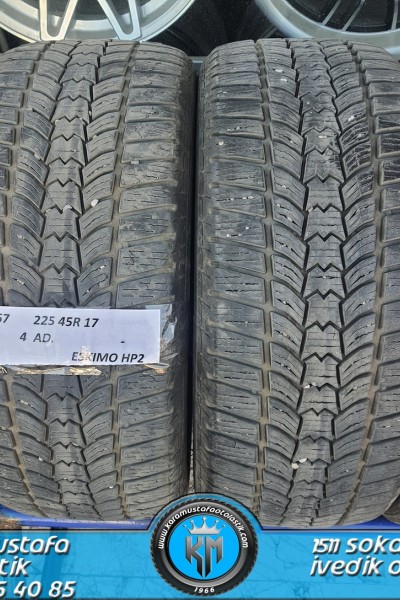 225 45 R 17 SAVA ESKIMO HP2 94V * 2017 * 4 ADET * CKL4267