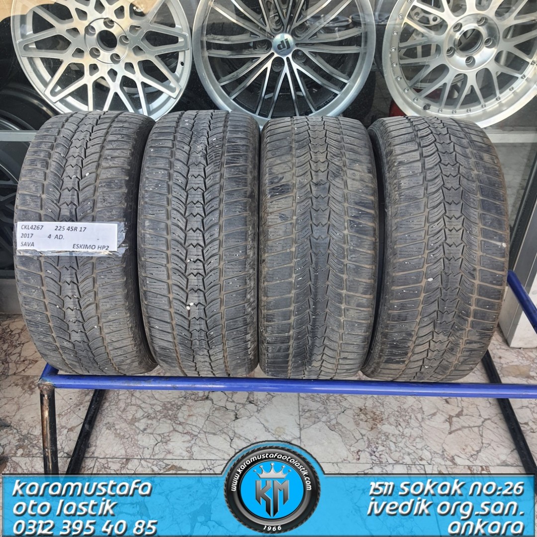225 45 R 17 SAVA ESKIMO HP2 94V * 2017 * 4 ADET * CKL4267