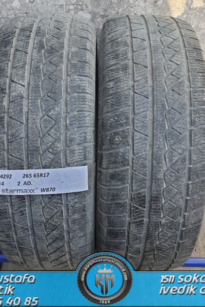 265 65 R 17 STARMAXX W871 116H * 2014 * 2 ADET * CKL4292