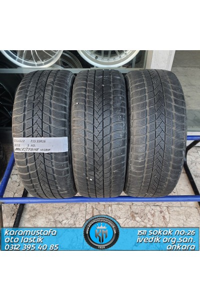 215 55 R 16 MILESTONE MAXGRIP 95H * 2018 * 2 ADET * CKL4322